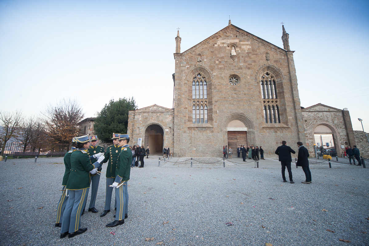 L'ingresso dell'Aula Magna