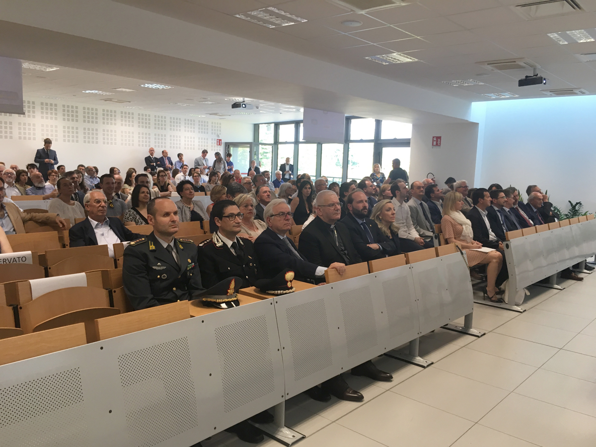 Le Autorità presenti alla cerimonia