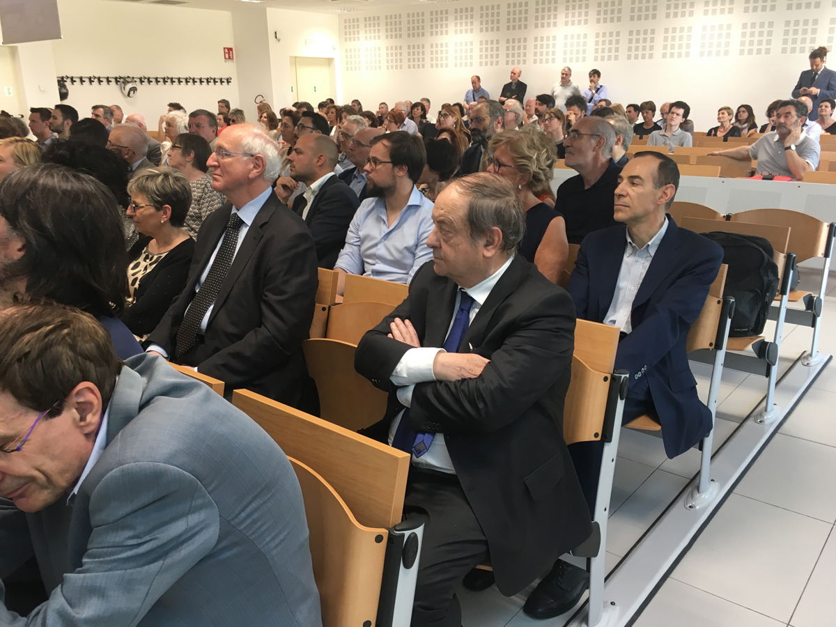 Tra gli invitati, il Dott. Franco Tentorio, già Sindaco del Comune di Bergamo