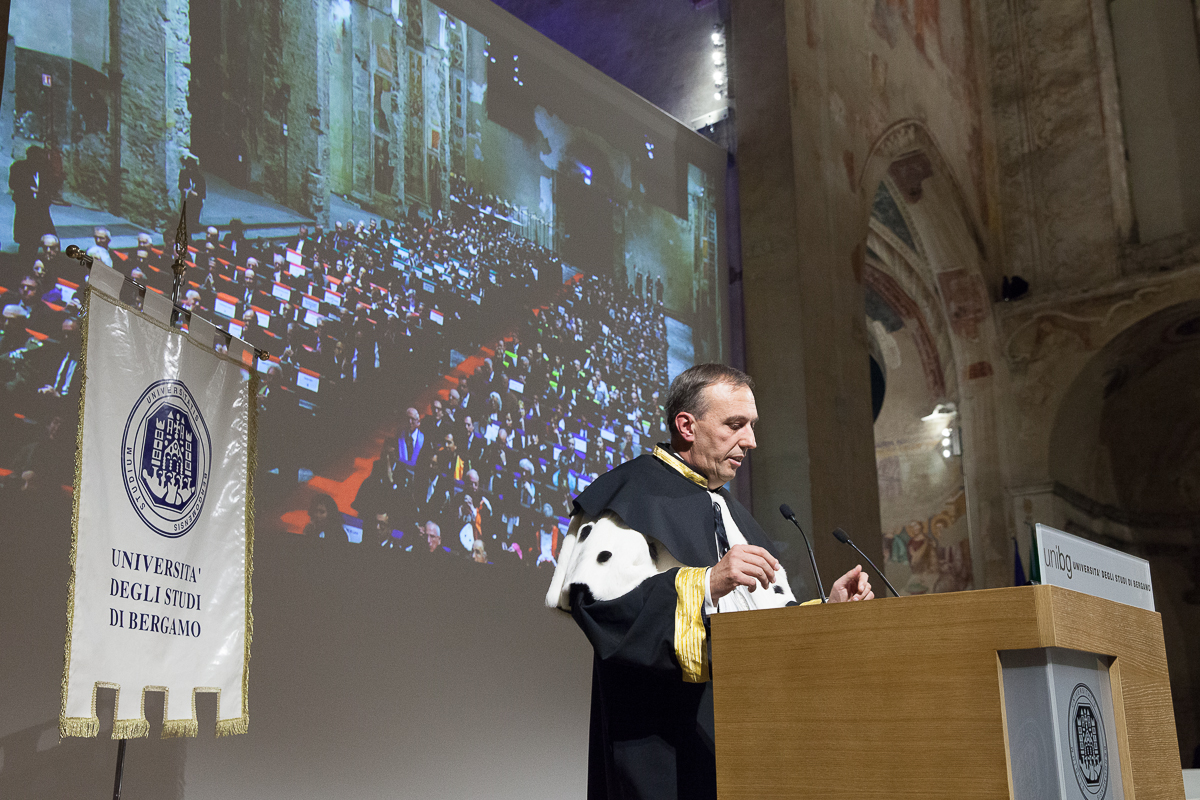 Prolusione del Rettore, Prof. Remo Morzenti Pellegrini