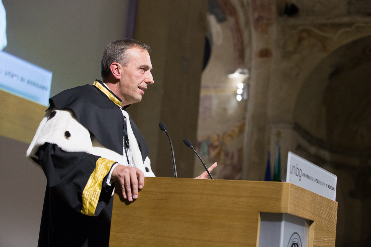 Prolusione del Rettore, Prof. Remo Morzenti Pellegrini