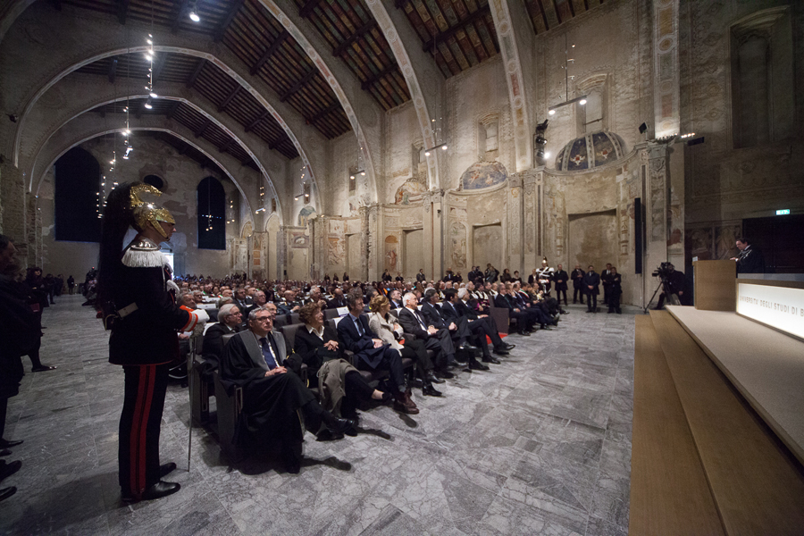 Il Presidente della Repubblica durante la Lectio magstralis del Prof. Philippe Daverio
