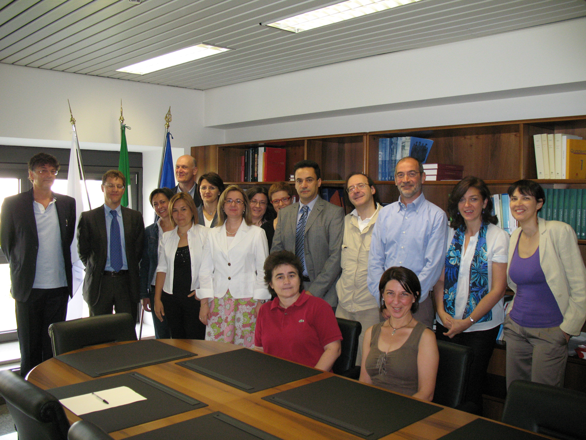 I responsabili degli uffici tecnico-amministrativi. Fotografia, 2009