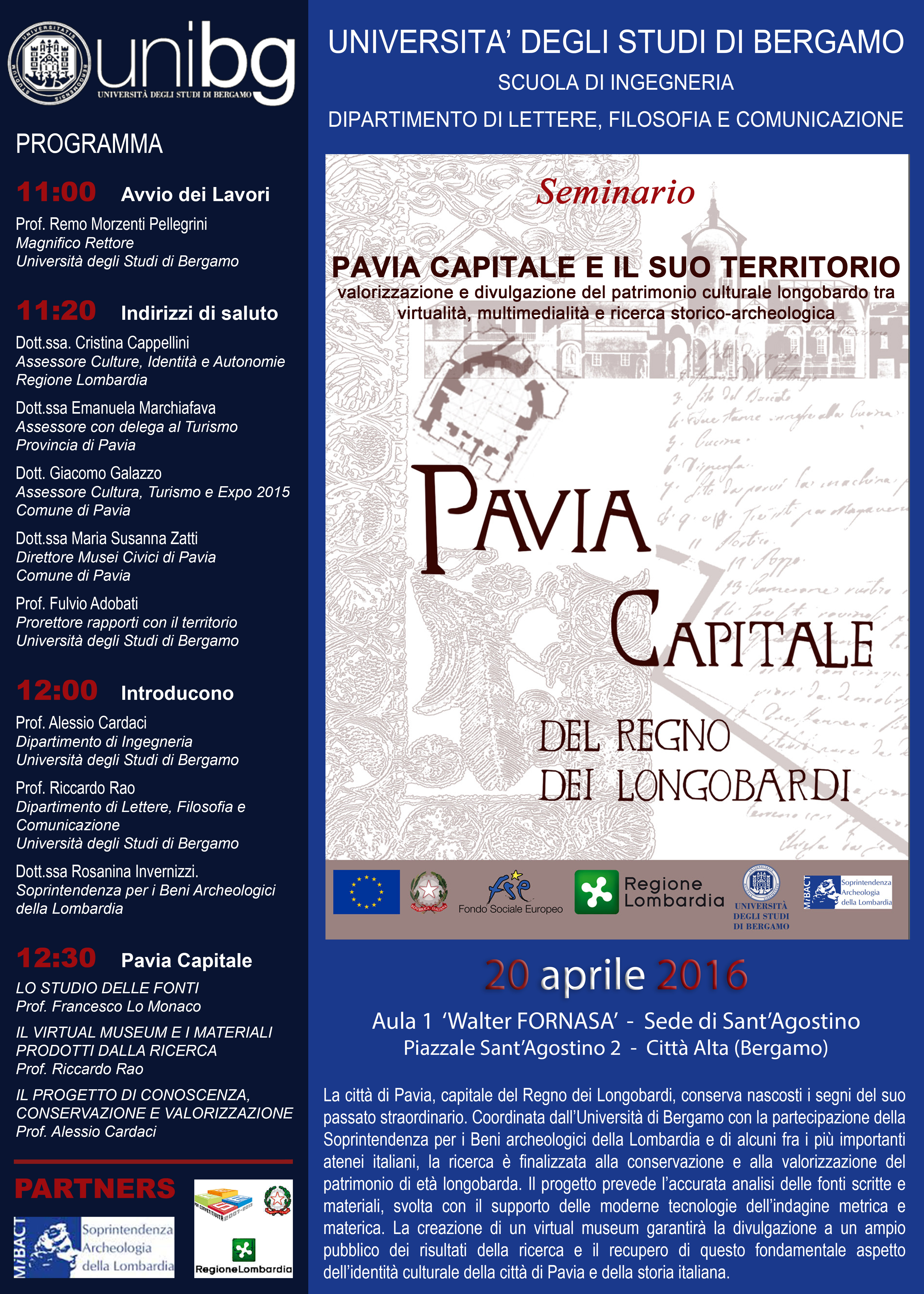 Programma del seminario