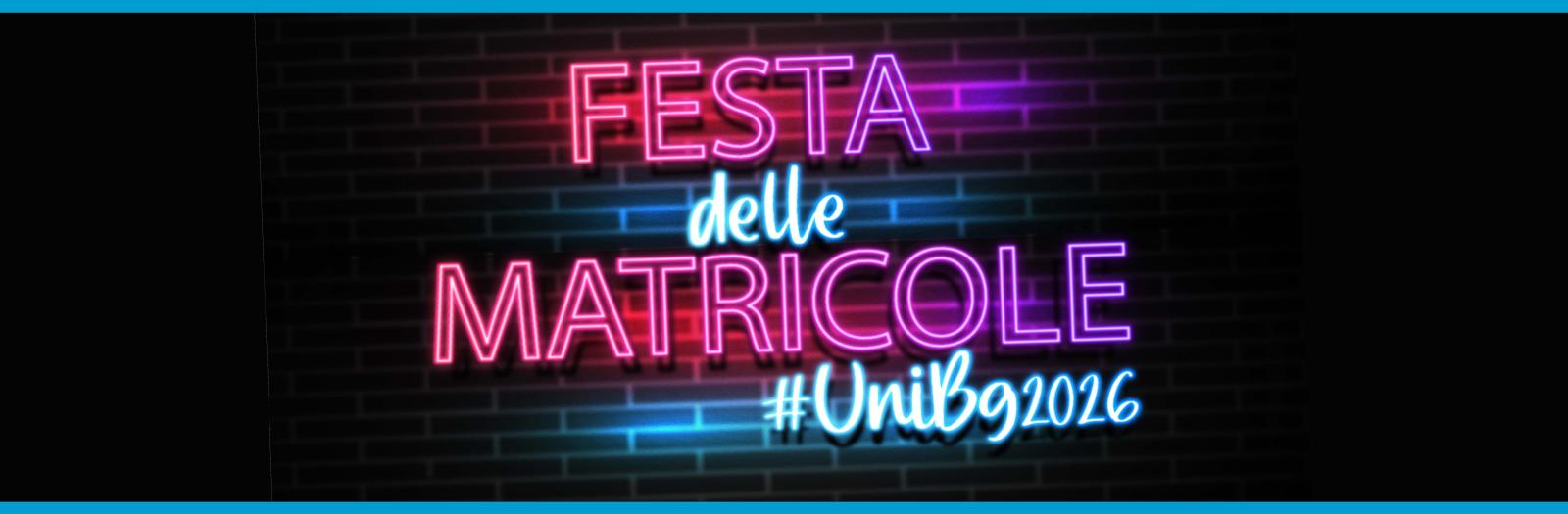Festa delle Matricole 2026