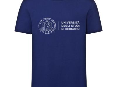  T-shirt 100% cotone biologico, colore blu e grigio € 14,00