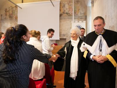 Senatrice Segre incontra gli studenti