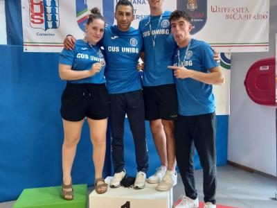 Mazzoleni Fabio, Karate ARGENTO - Bomei Riccardo, Karate BRONZO - Petruzzi Camilla, Karate ORO