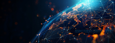 Europa vista dallo spazio