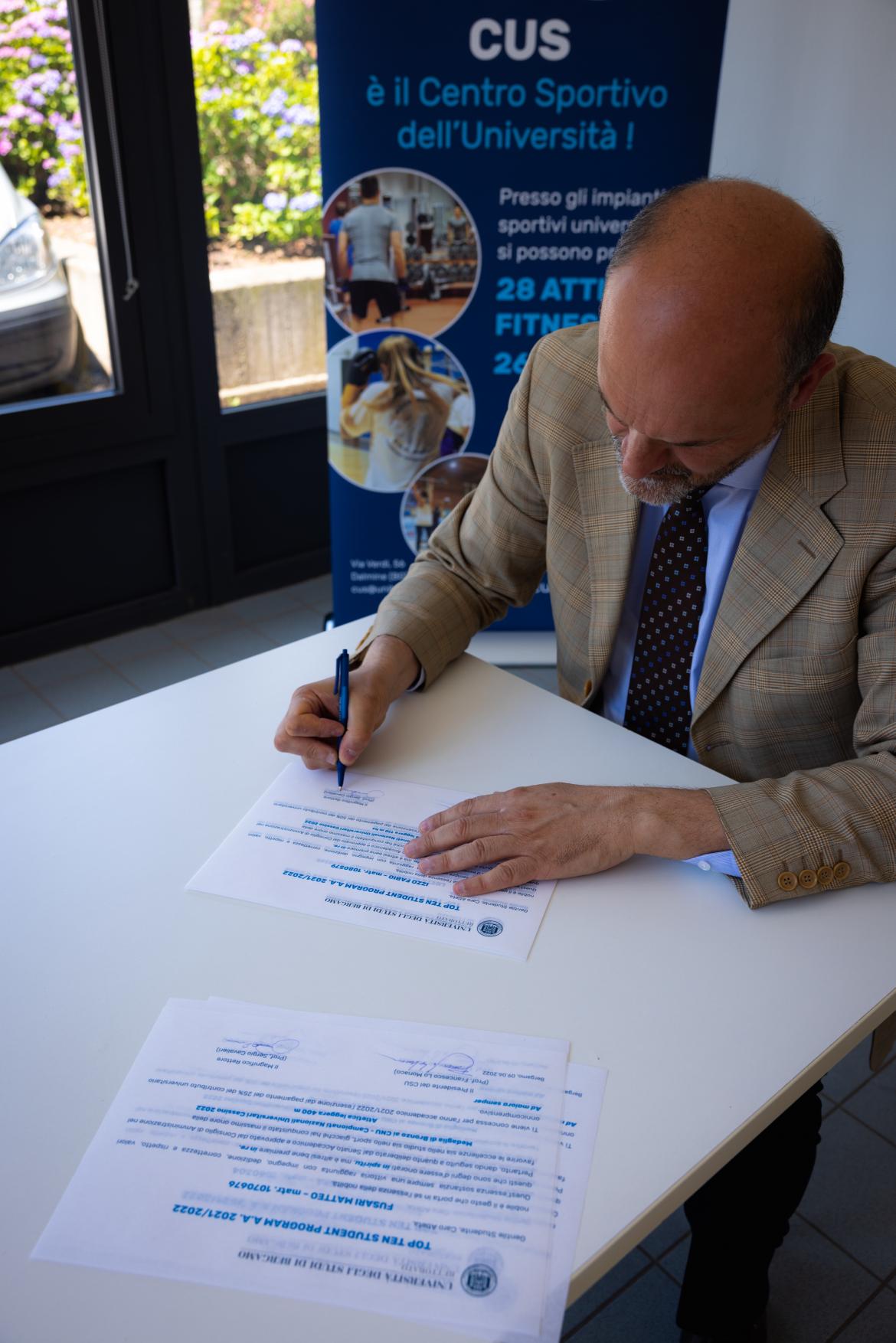 Rettore al CUS Tennis di Loreto