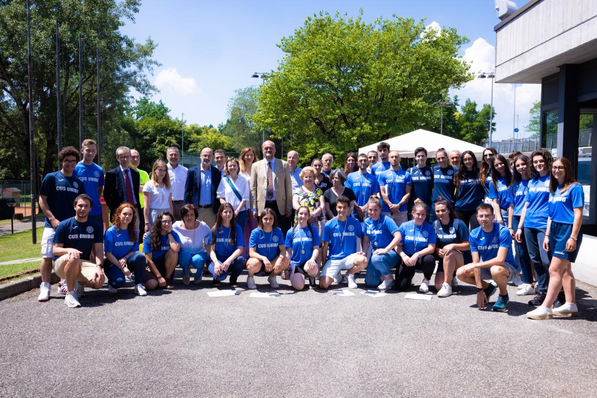 Atleti CUS premiati dal Rettore