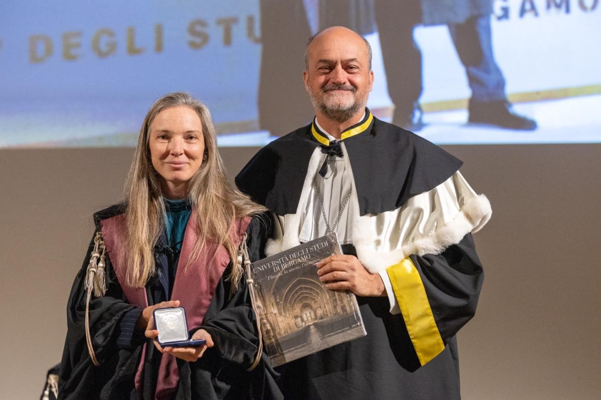 Sigrid Adriaenssens e Sergio Cavalieri_PhD Day UniBg