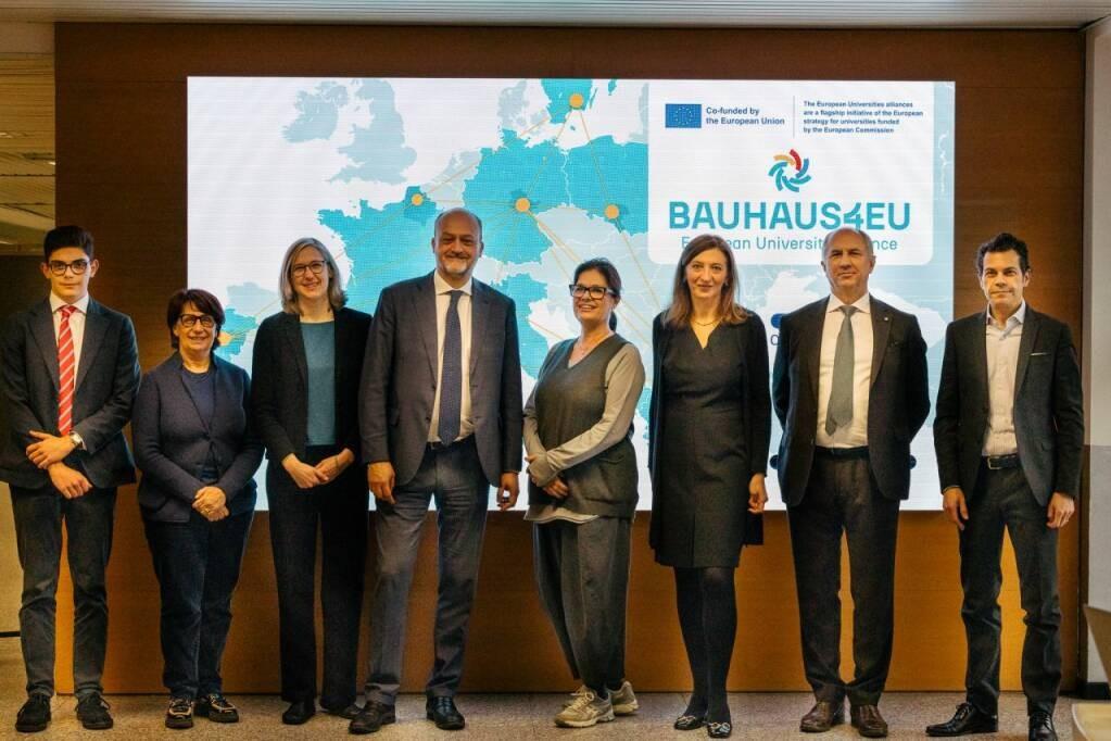 Evento di lancio di BAUHAUS4EU all'Università degli studi di Bergamo