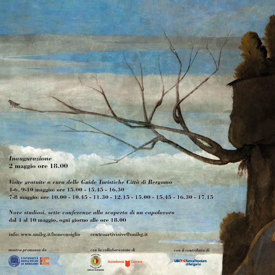 Mostra Bonconsiglio 2016 (retro) Mostra Bonconsiglio 2016 (retro)