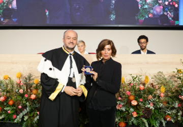 Rettore UniBg e Ministro Anna Maria Bernini