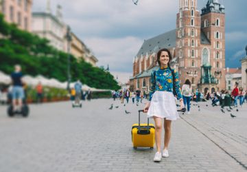 Studentessa in Erasmus