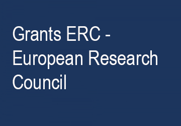 Grants ERC - European Research Council 