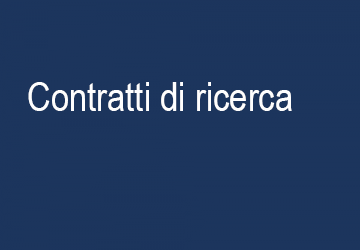 Contratti di ricerca